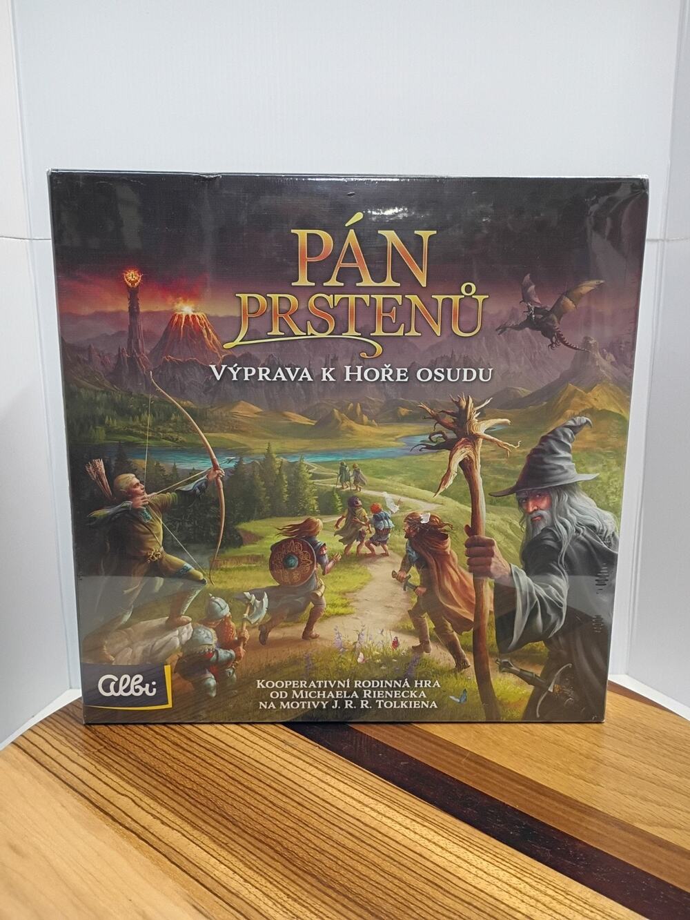 The Lord of the Rings Adventure to Mount Doom Board Game 2023 (Czech ver.)